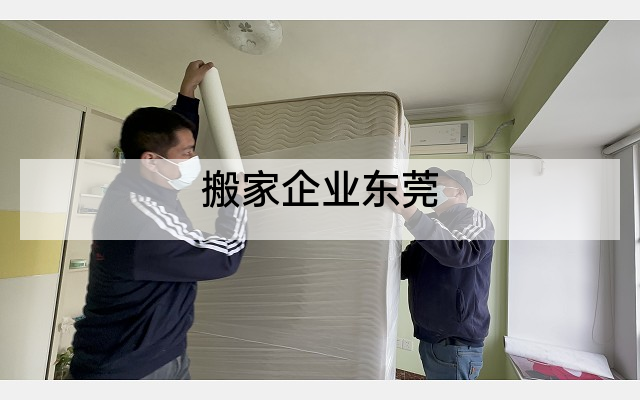 搬家企业东莞