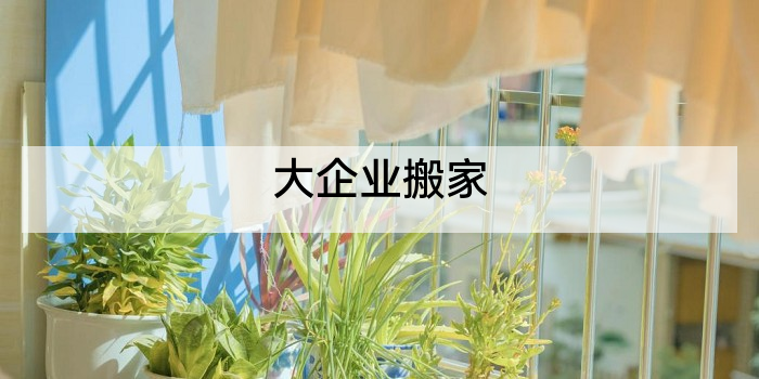 大企业搬家