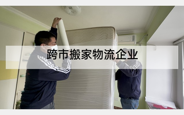 跨市搬家物流企业