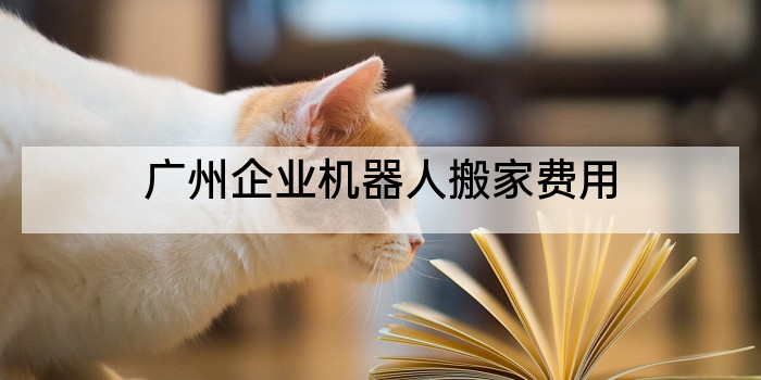 广州企业机器人搬家费用